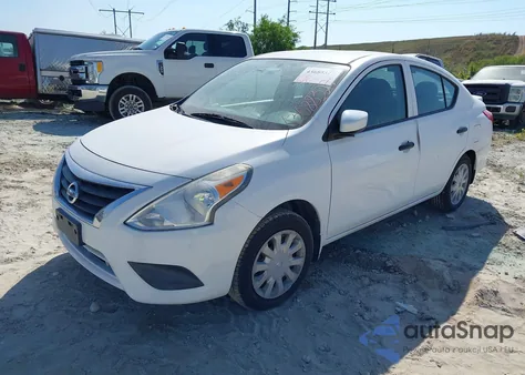 2016 Nissan Versa 1.6 S+ z USA, uszkodzony, nr VIN 3N1CN7AP5GL906745